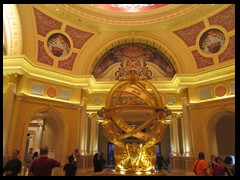 Grand Lobby, The Venetian. Reminds of a European castle.